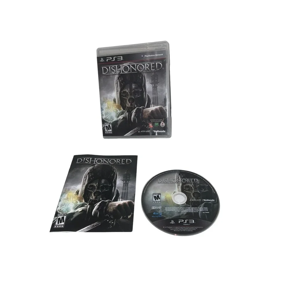 PlayStation‎ 3 PS3 (Sony PlayStation 3) Dishonered Game Complete w/ Manual